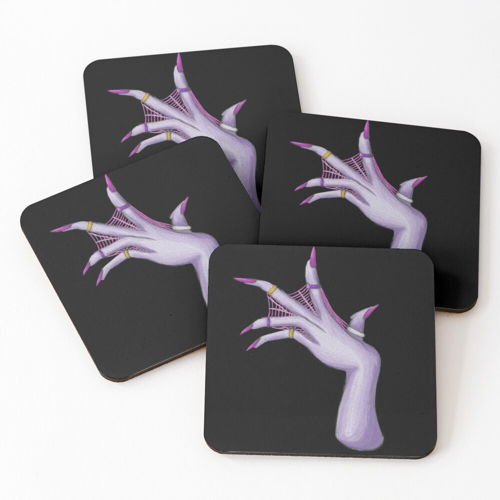 Item preview, Coasters (Set of 4) designed and sold by MoonRushers.