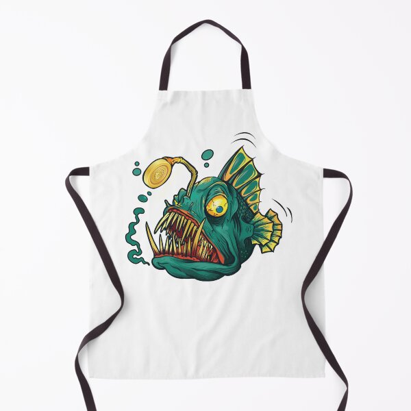 Item preview, Angry anglerfish with bitcoin designed and sold by 397HOUSE Your happy time.