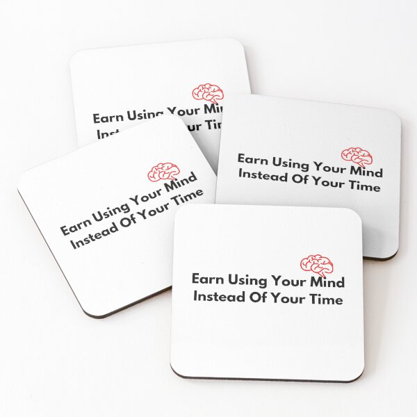 Item preview, Earn Using Your Mind Instead Of Your Time designed and sold by minynature.