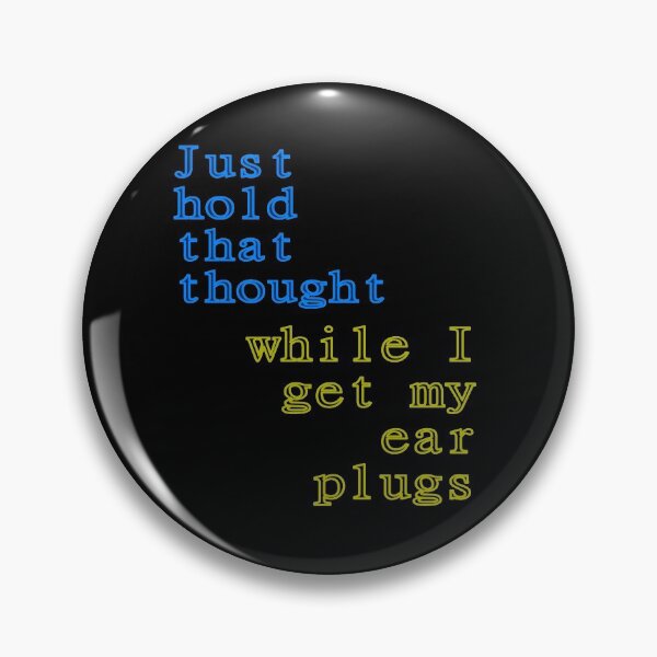 Item preview, hold that thought designed and sold by CottagePop.