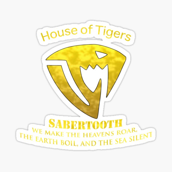 Sabertooth Fairy Tail Stickers Redbubble