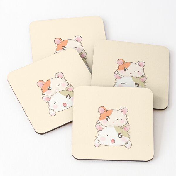 Item preview, Cute brown and orange hamster lying on each other designed and sold by Shalu  Elysian.