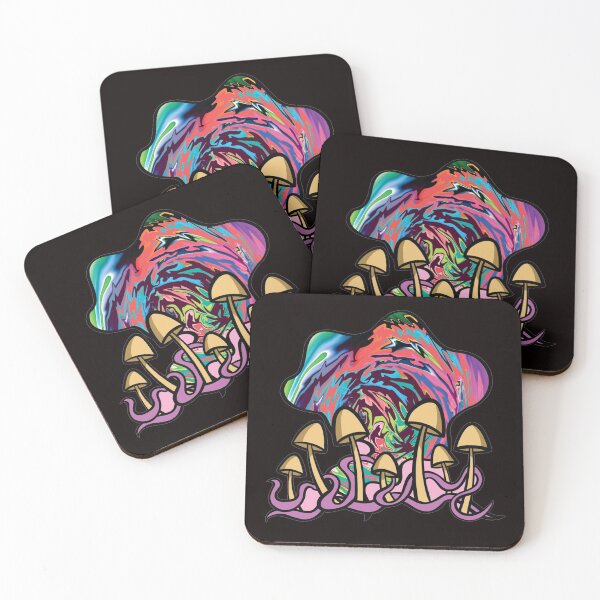 Item preview, magic mushrooms are a polyphyletic, informal group of fungi that contain psilocybin which turns into psilocin upon ingestion. designed and sold by bokgasik.