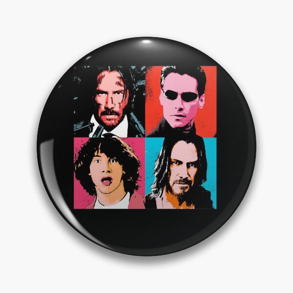 Item preview, Keanu Reeves Halloween Christmas Wick warhol Classic designed and sold by KeanuHungReeves.