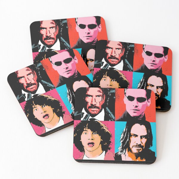 Item preview, Keanu Reeves Halloween Christmas Wick warhol Classic designed and sold by KeanuHungReeves.