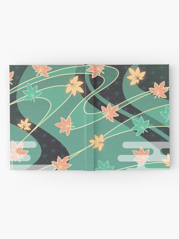 Alternate view of Kazuha Anemo Maple Pattern Hardcover Journal