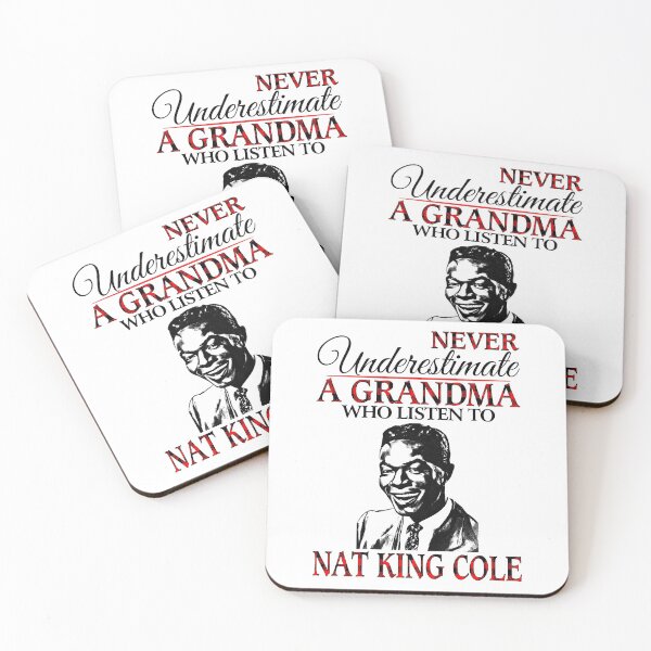 Item preview, Never Underestimate a Grandma who listens to Nat King Cole designed and sold by naudzwijsen.