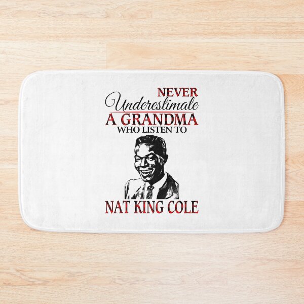 Item preview, Never Underestimate a Grandma who listens to Nat King Cole designed and sold by naudzwijsen.