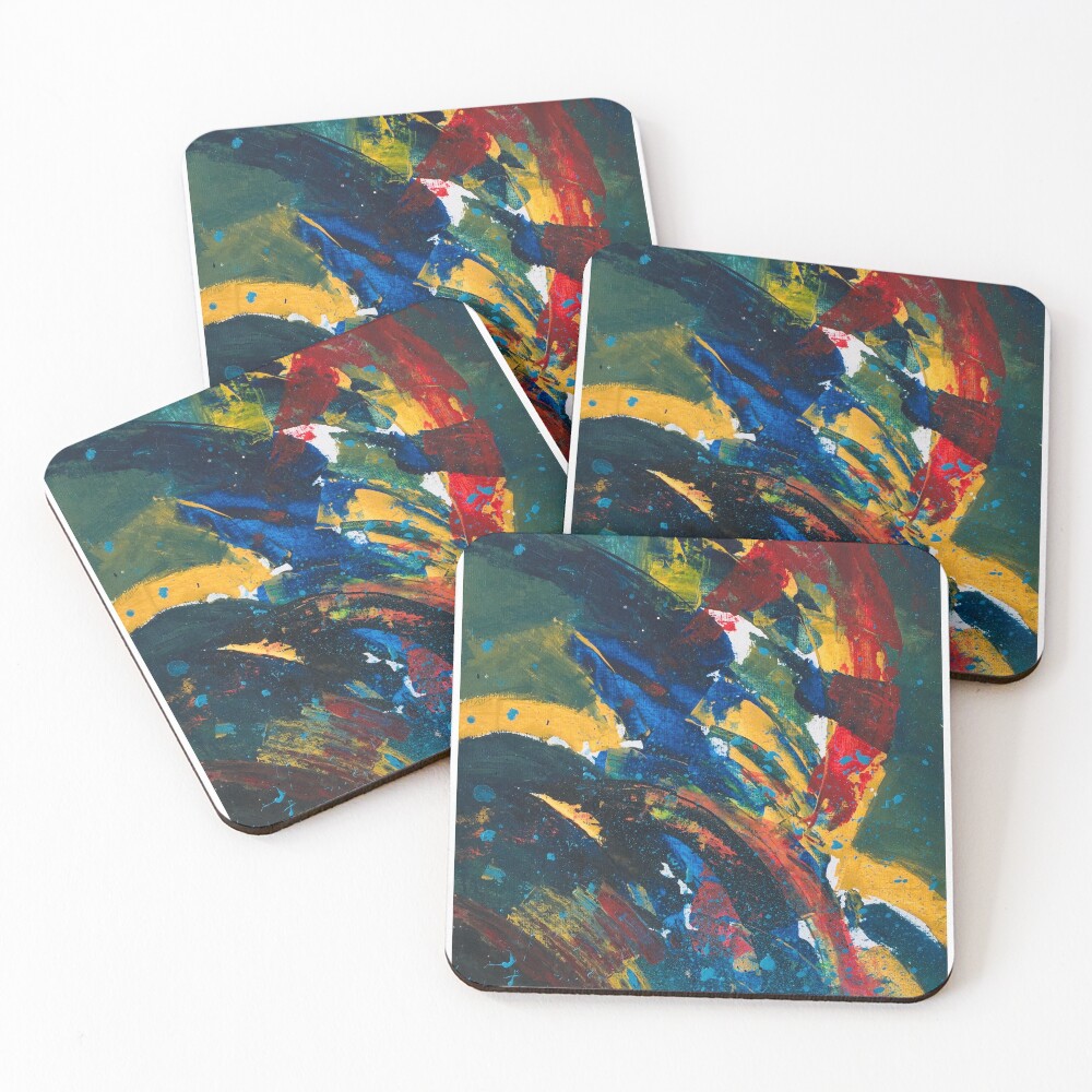 Item preview, Coasters (Set of 4) designed and sold by AbstractArtSL.