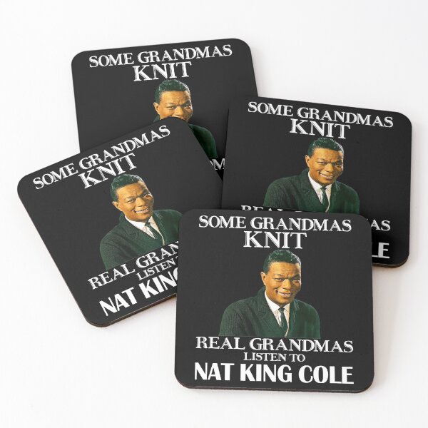 Item preview, Some Grandmas Knit Real Grandmas Listen to Nat King Cole designed and sold by naudzwijsen.