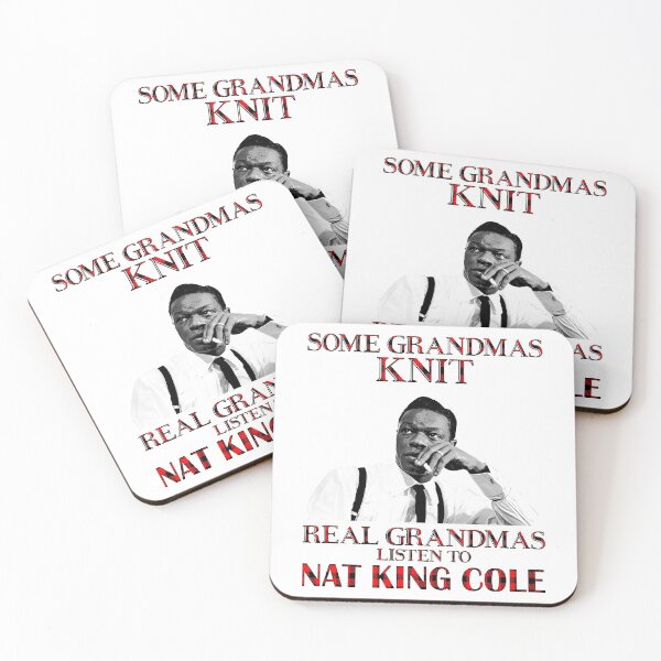 Item preview, Some Grandmas Knit Real Grandmas Listen to Nat King Cole designed and sold by naudzwijsen.