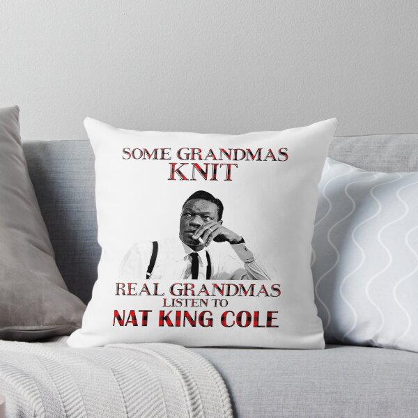 Artikelvorschau, Einige Omas stricken echte Omas hören Nat King Cole entworfen und verkauft von naudzwijsen.