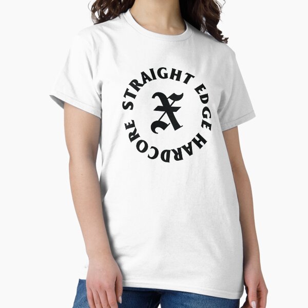 vegan straight edge GATHER Tシャツ medium