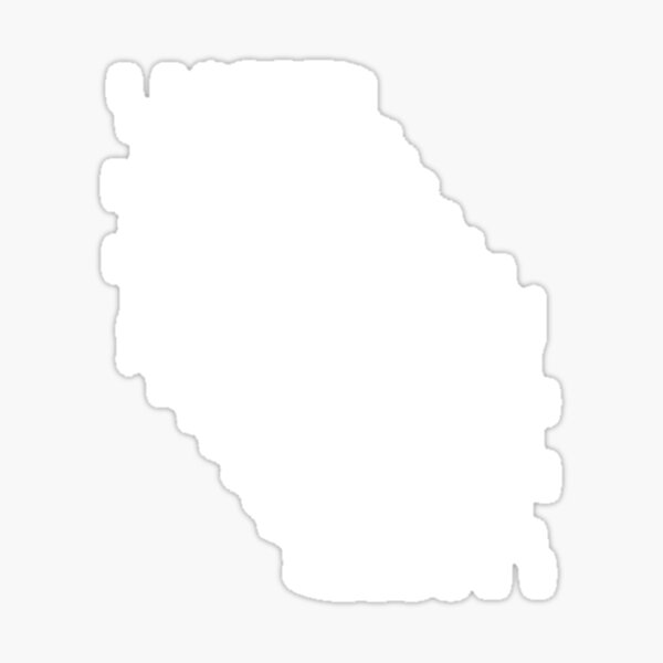 Transcending Lines B&W Sticker