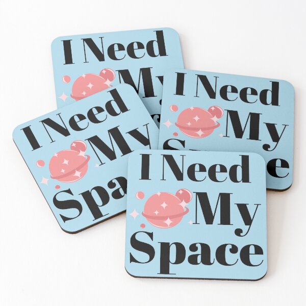 Item preview, i need my space social distance print designed and sold by aquinavortex.