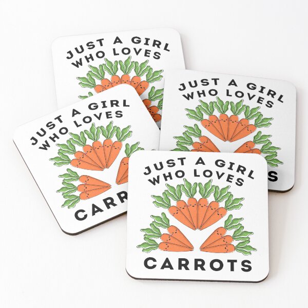 Item preview, Just a Girl Who Loves Carrots designed and sold by roocky.