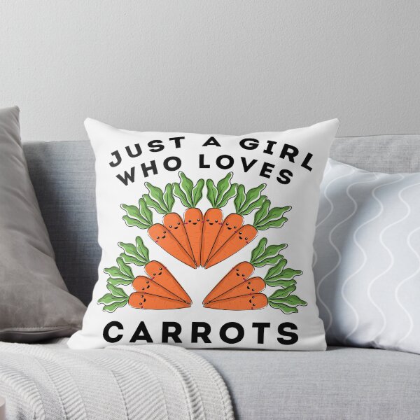 Item preview, Just a Girl Who Loves Carrots designed and sold by roocky.