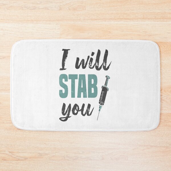 Item preview, I Will Stab You Nurse designed and sold by InsidePint.