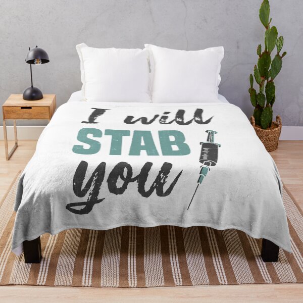 Item preview, I Will Stab You Nurse designed and sold by InsidePint.