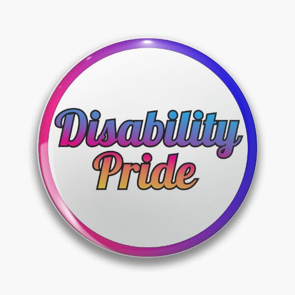 Item preview, disability pride designed and sold by pepperlex99.