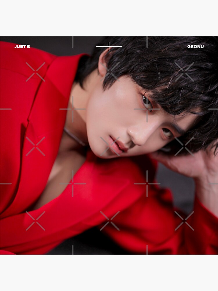 “JUST B - Geonu - kpop " Sticker for Sale by kitten-minho | Redbubble