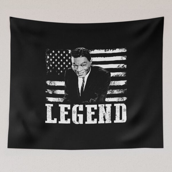 Item preview, Distressed American Flag Nat King Cole Music Legend designed and sold by naudzwijsen.