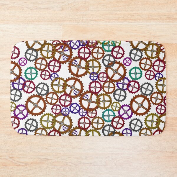 Item preview, Cogs on White designed and sold by TerenceLacey.