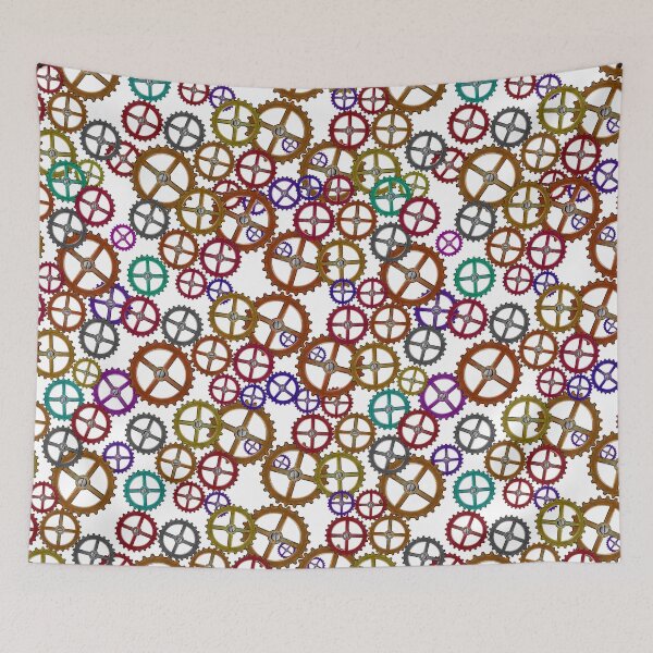 Item preview, Cogs on White designed and sold by TerenceLacey.