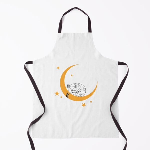 Item preview, Cat Sleeping on Moon designed and sold by SuperKawaiiMoon.