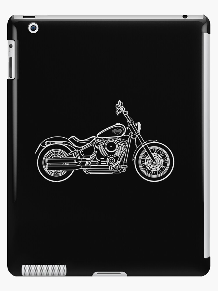 Harley Davidson Motorbike iPad Case & Skin for Sale by Aurealis