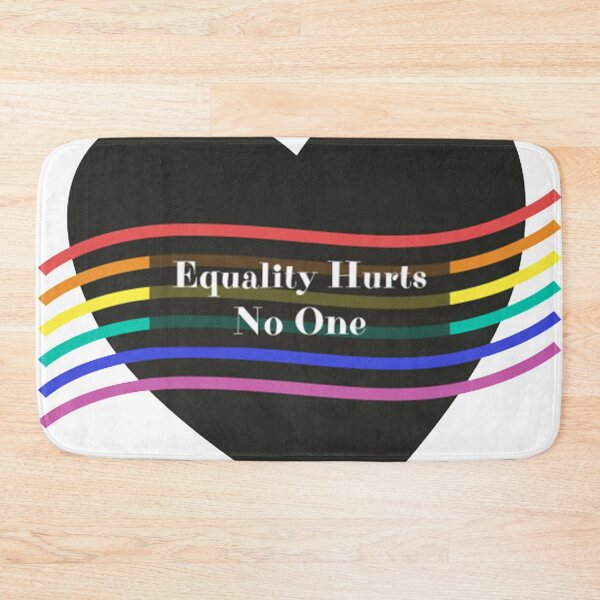 Item preview, Equality Hurts No One designed and sold by shellagrash.