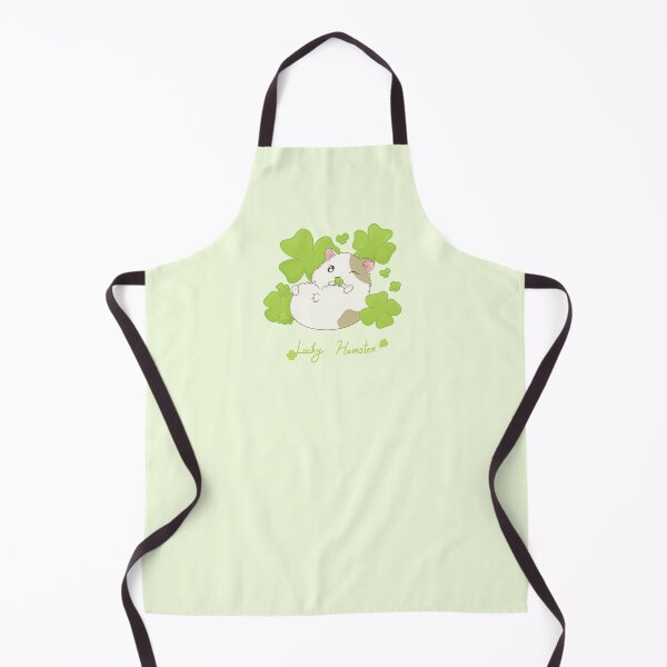 Item preview, Kawaii hamster biting a leaf designed and sold by Shalu Elysian.