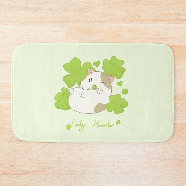 Item preview, Kawaii hamster biting a leaf designed and sold by Shalu  Elysian.