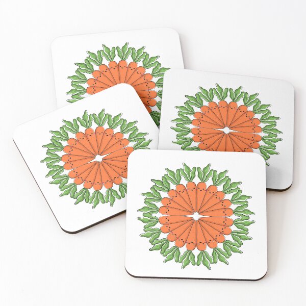 Item preview, Carrots Flower Happy Carrot Group  designed and sold by roocky.