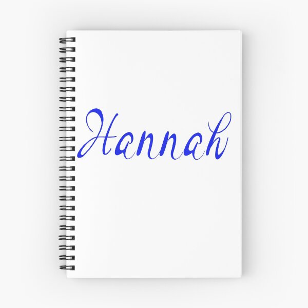 Item preview, Top 10 best personalised gifts 2022  - Hannah - personalised,personalized custom, customised, customised name blue on white background. Hannah designed and sold by Artonmytee.
