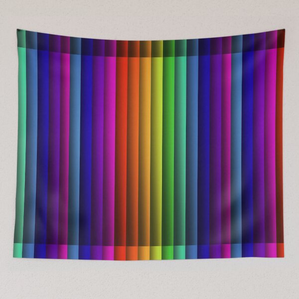 Item preview, Fun Rainbow Striped Pattern designed and sold by cgroenewald.