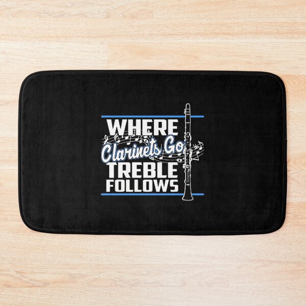 Item preview, Where Clarinets Go Treble Follows Woodwinds Marching Band| Perfect Gift designed and sold by cherylpca.