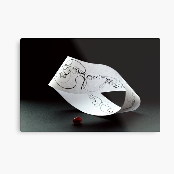 Mobius ribbon, 1st phase of slow motion Metal Print