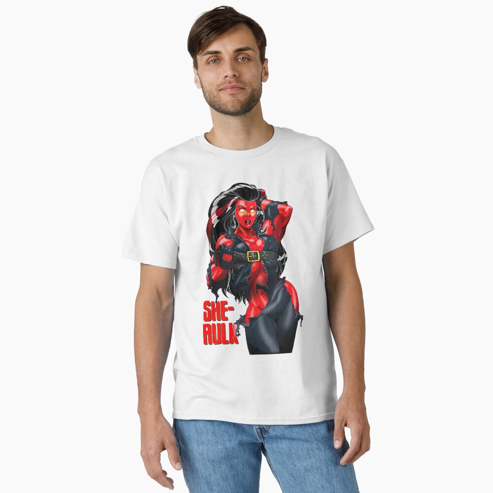 She Hulk Red Sticker