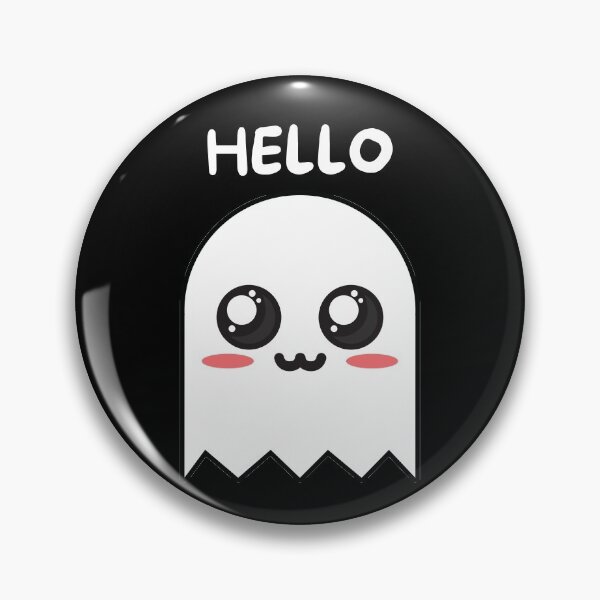 Item preview, hola fantasma lindo (blanco) designed and sold by FeaturedStore.