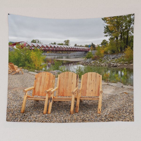Item preview, Peace Bridge By The Park In Calgary Canada designed and sold by Catherine Reading.