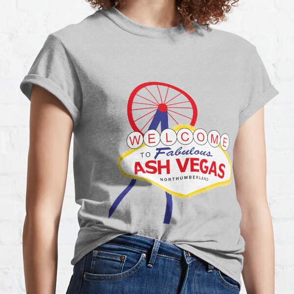 Welcome to Ash Vegas - Ashington Classic T-Shirt