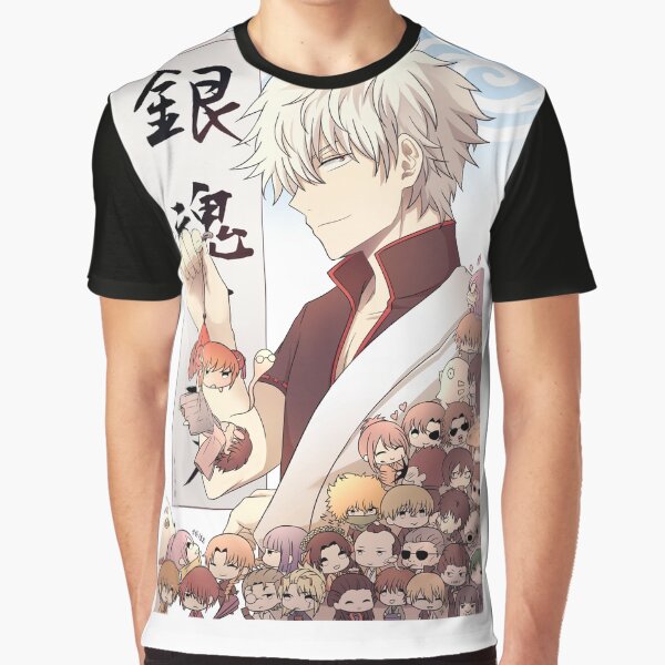 Gintama Chibis T-shirt graphique