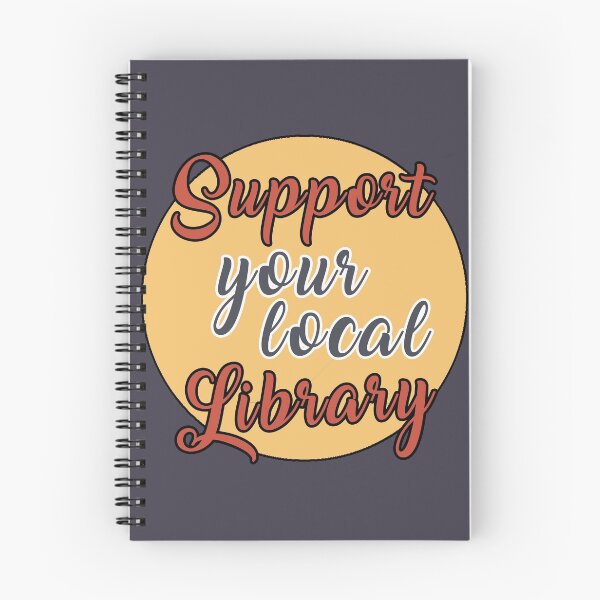 Item preview, Support Your Local Library designed and sold by SophieDePablo.