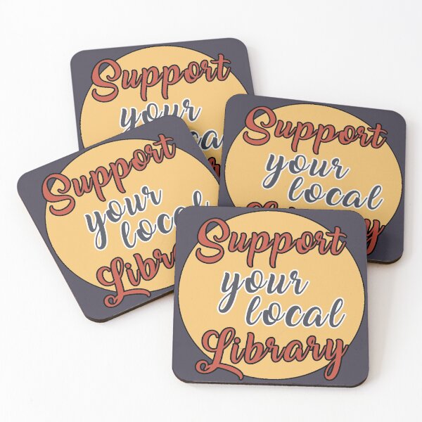 Item preview, Support Your Local Library designed and sold by SophieDePablo.
