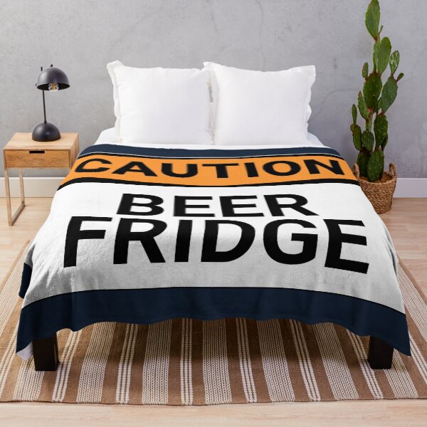 Item preview, Caution Beer Fridge designed and sold by Sour Soul.