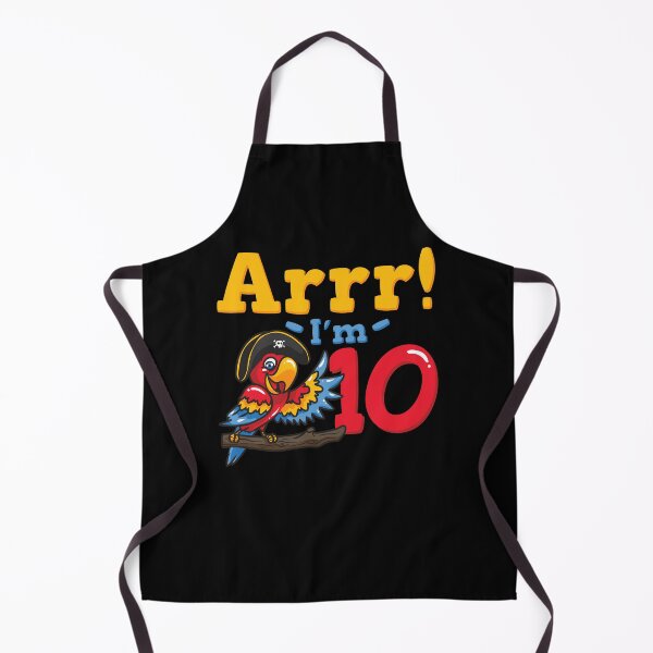 Item preview, 10th Birthday Pirate Captain Parrot designed and sold by CreativeGiftShp.