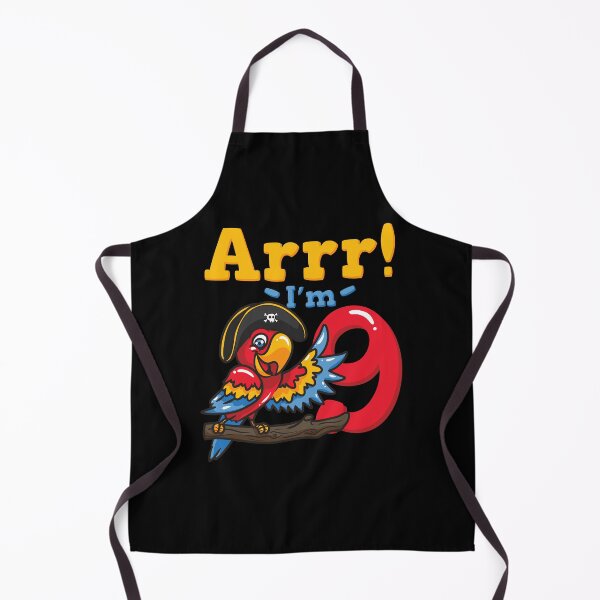 Item preview, 9th Birthday Pirate Captain Parrot designed and sold by CreativeGiftShp.