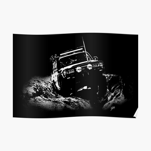Toyota Landcruiser Poster