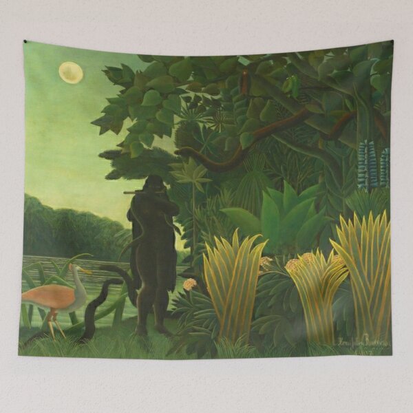 Item preview, Henri Rousseau - The Snake Charmer designed and sold by Vivanne-art.